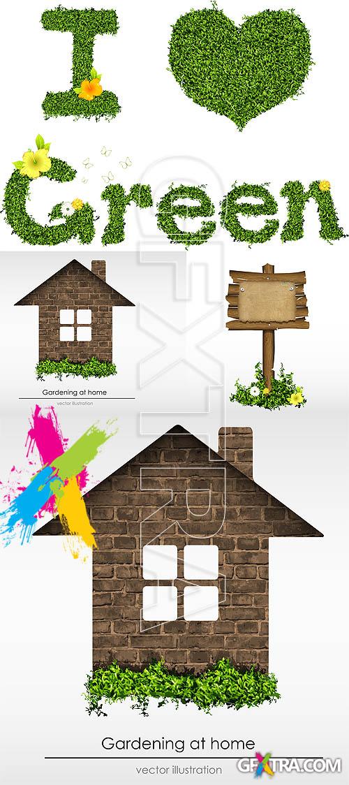 Stock vector - Green eco concept