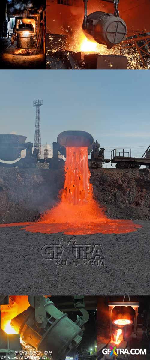 5 HQ Images Steel Buckets