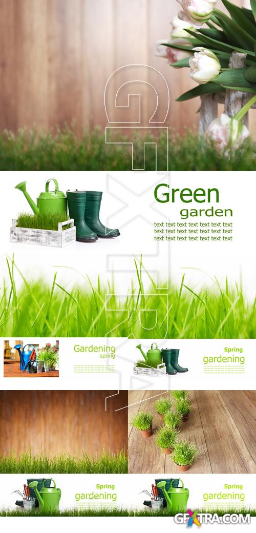 Spring gardening - Stock photo Spring gardening - Stock photo