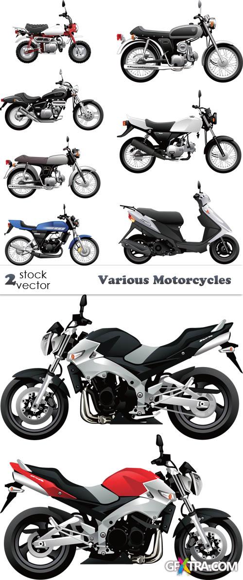 Vectors - Various Motorcycles Vectors - Various Motorcycles