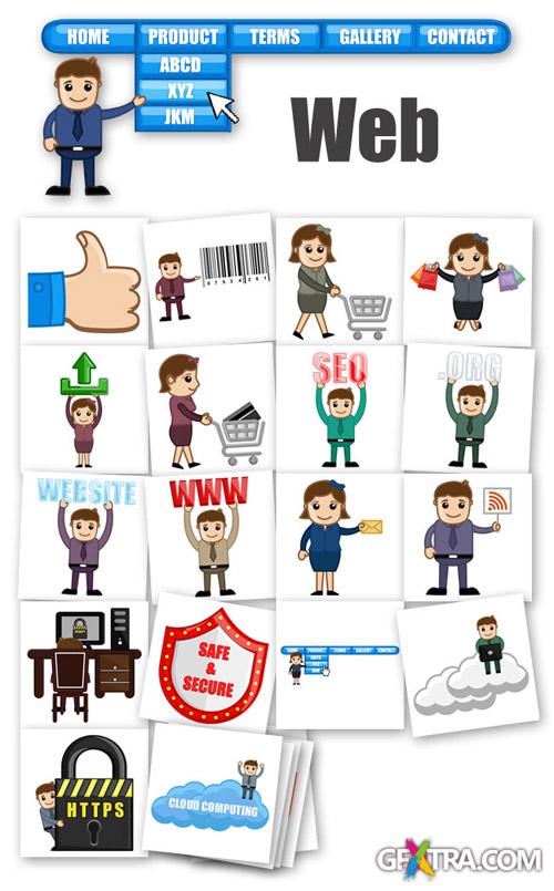 2000+ Concept Cartoon Vectors