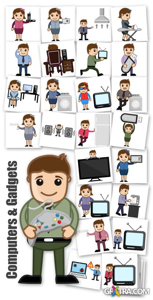 2000+ Concept Cartoon Vectors