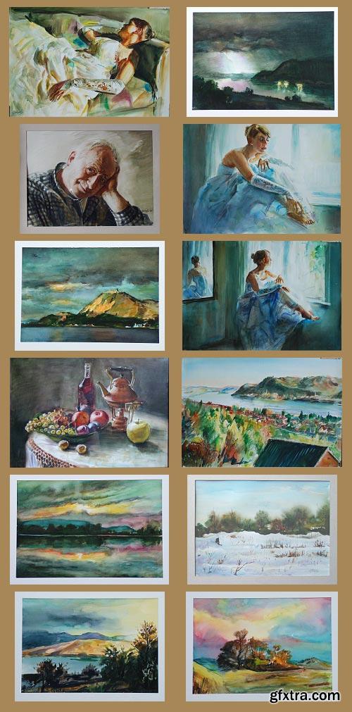 Laszlo Gulyas - Hungarian Artist 472xJPGs