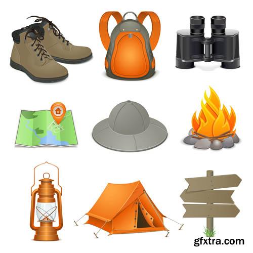Tourism and travel 25xEPS