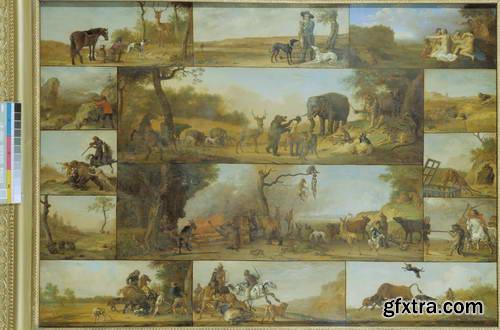 Museum Hermitage - 100 Great Paintings ULTRAFINE & COLOR SCALAS!