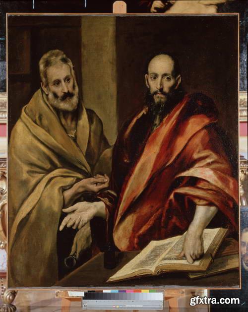 Museum Hermitage - 100 Great Paintings ULTRAFINE & COLOR SCALAS!