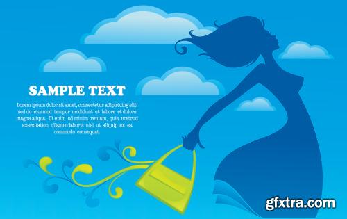 Illustration Girls - Shutterstock 25xEPS