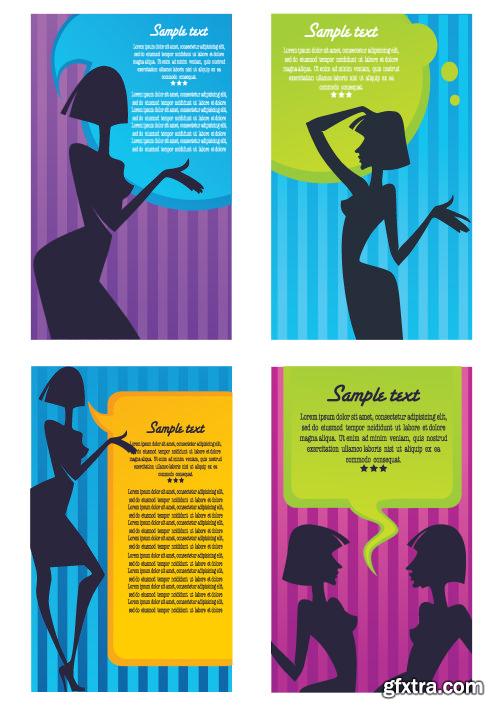 Illustration Girls - Shutterstock 25xEPS