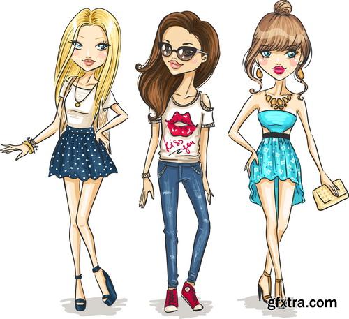 Amazing SS - Model fashion, 25xEPS