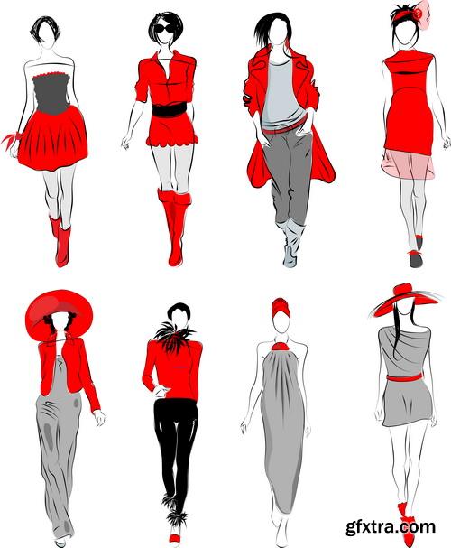 Amazing SS - Model fashion, 25xEPS