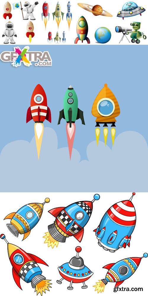 Spacecraft - 5 Vector
