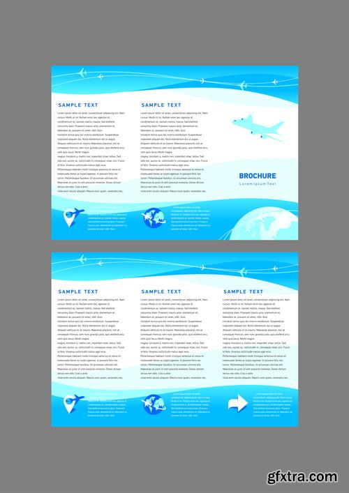 Amazing SS - Travel brochure, 25xEPS