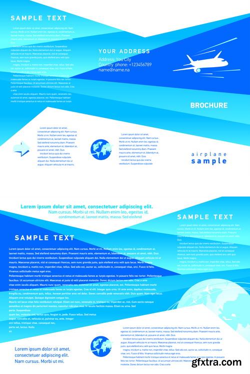 Amazing SS - Travel brochure, 25xEPS