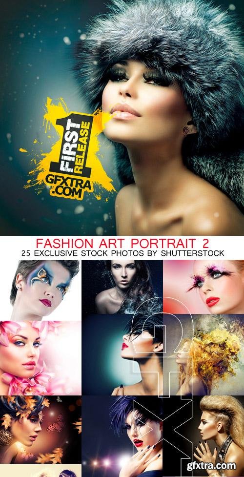 Fashion Art Portrait 2, 25xJPGs
