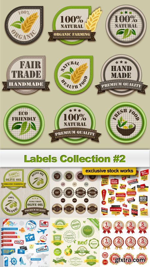 Labels Collection #2 - 25 EPS