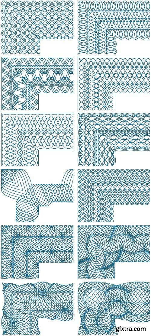 SecuritySoft GLH001 Decorative Grids, Borders and Rosettes