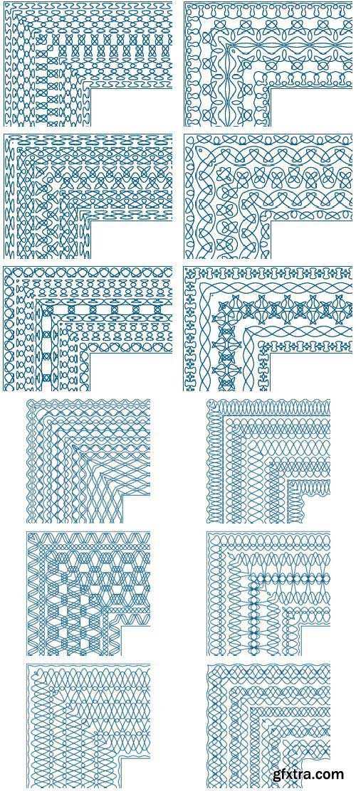 SecuritySoft GLH001 Decorative Grids, Borders and Rosettes