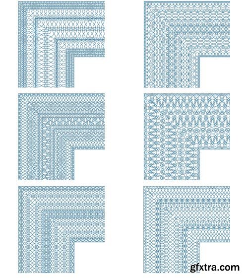 SecuritySoft GLH001 Decorative Grids, Borders and Rosettes
