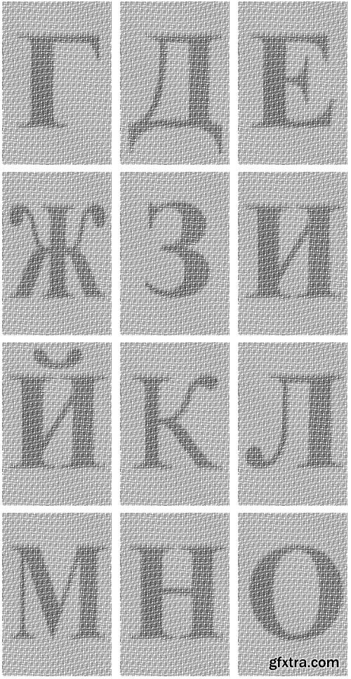 SecuritySoft GLH003 Decorative Grid-cell, Watermarks and Symbols