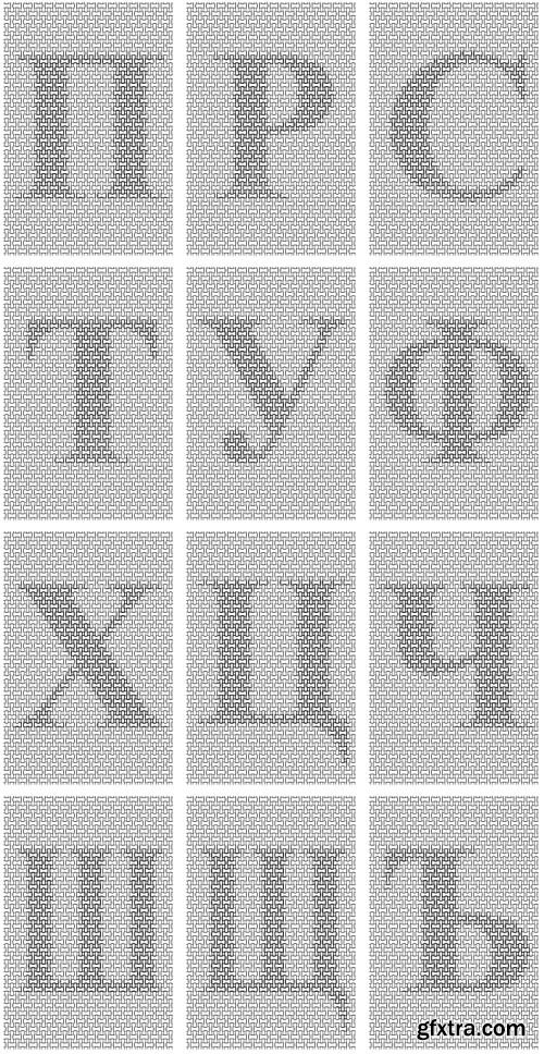 SecuritySoft GLH003 Decorative Grid-cell, Watermarks and Symbols