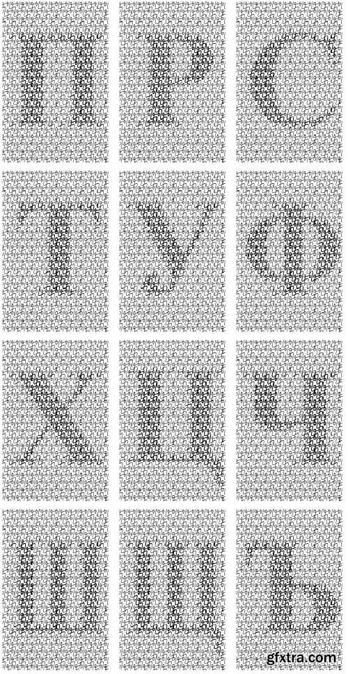 SecuritySoft GLH004 Decorative Grid-cell, Watermarks and Symbols