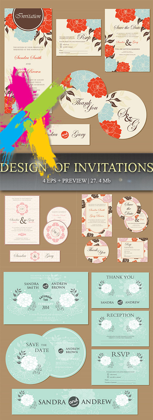 Design of invitations