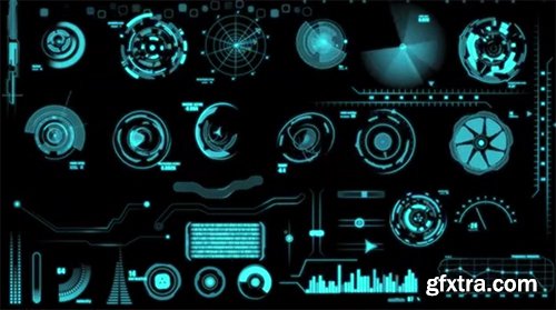 VideoHive Modular HUD Interface v 2.0 4126500