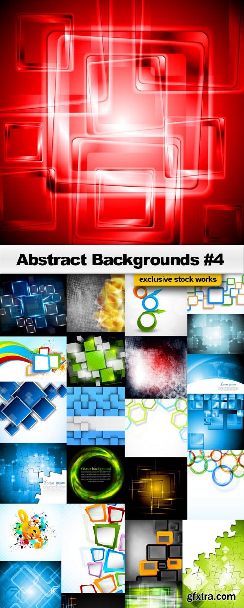 Abstract Backgrounds #4 - 25 EPS