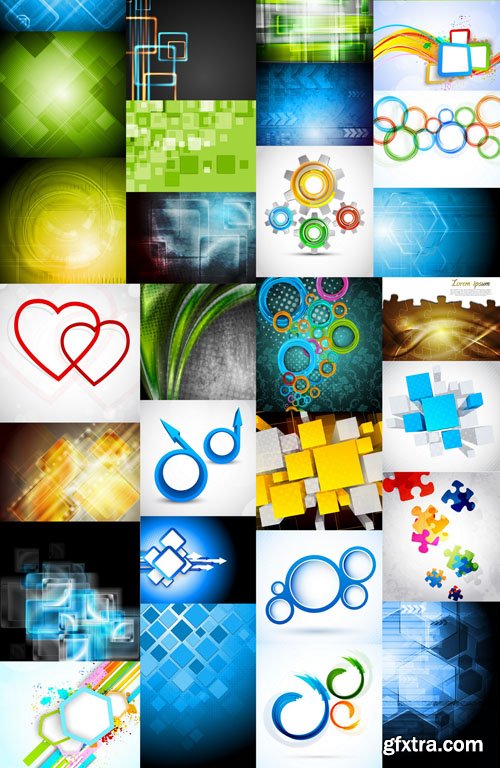 Abstract Backgrounds #4 - 25 EPS