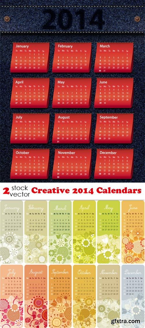 Vectors - Creative 2014 Calendars