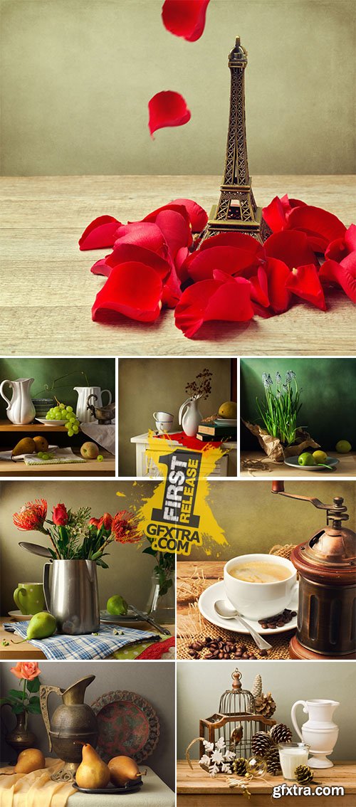 Stock Photo: Vintage still life 2