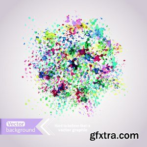 Abstract Hand Drawn Watercolor Stock Images Vectors and Illustrations Pack
