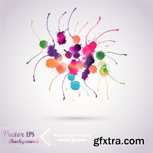 Abstract Hand Drawn Watercolor Stock Images Vectors and Illustrations Pack
