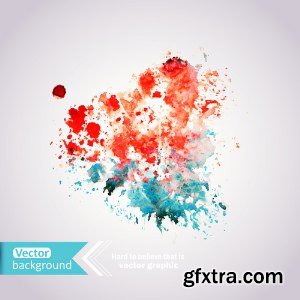 Abstract Hand Drawn Watercolor Stock Images Vectors and Illustrations Pack