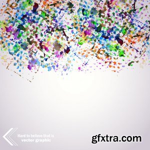 Abstract Hand Drawn Watercolor Stock Images Vectors and Illustrations Pack