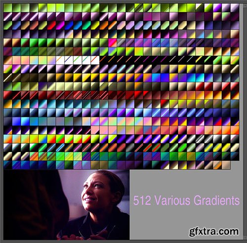 Colored Various Photoshop Gradients 3