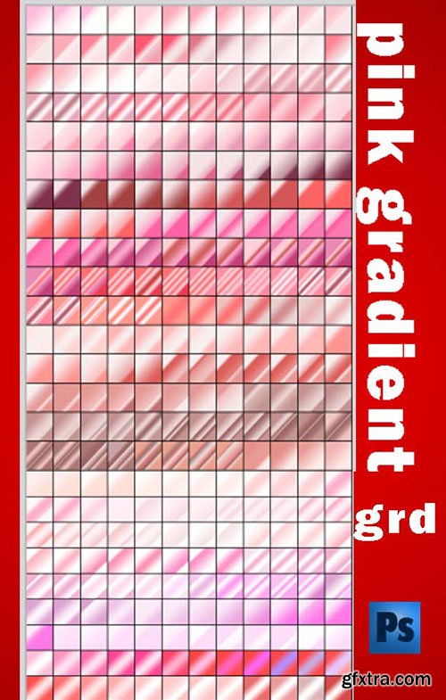 Pink Photoshop Gradients
