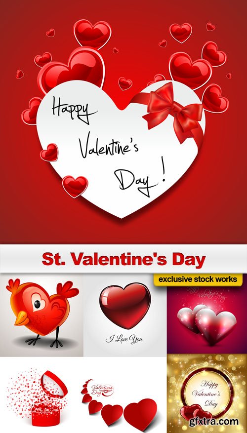St. Valentine's Day - 25 EPS