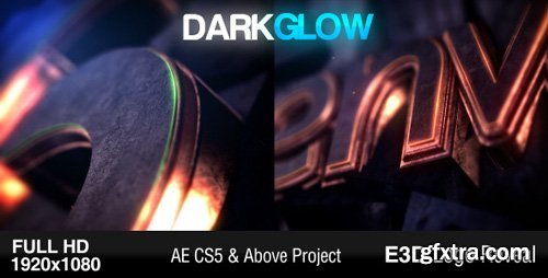 Dark Glow Logo Reveal - Project for After Effects (Videohive)