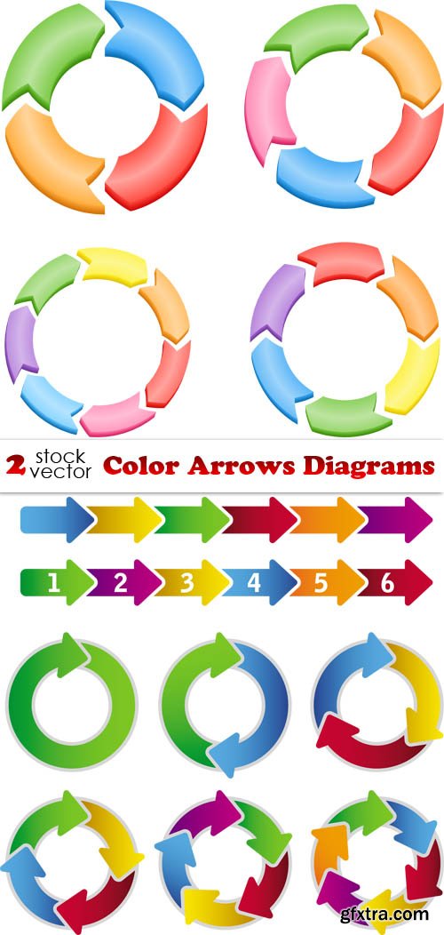 Vectors - Color Arrows Diagrams