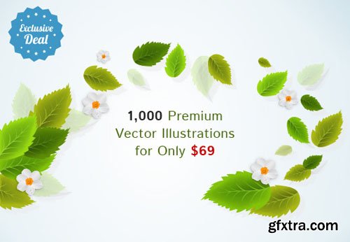 Ultimate Illustrations Set: 1,000 Premium Vector Illustrations for Only $69