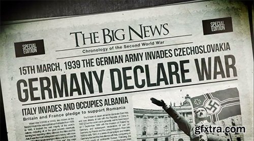Videohive The Big News 5549275 (White and Black Version - Stereoscopic 3D Version)