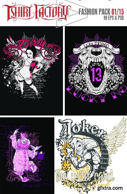 T-Shirt Factory - Fashion Pack 01/15