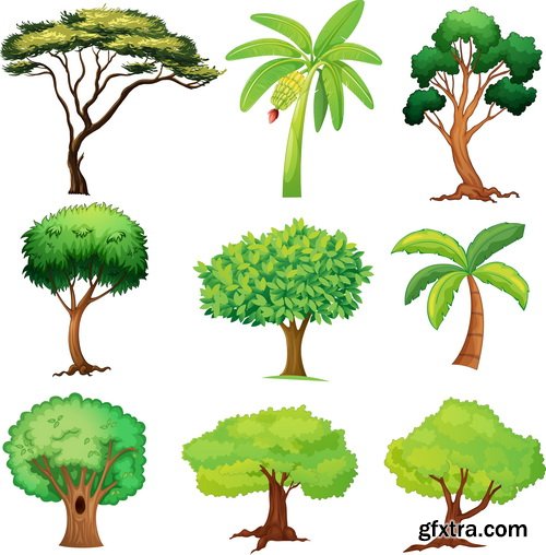 Amazing SS - Tree seamless pattern, 25xEPS