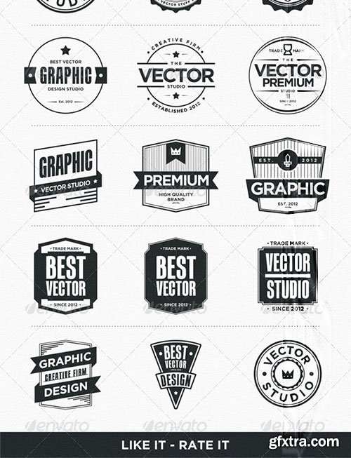 24 Clean and Modern Badges