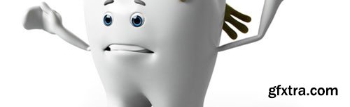 Tooth and Bacteria - 24xJPG