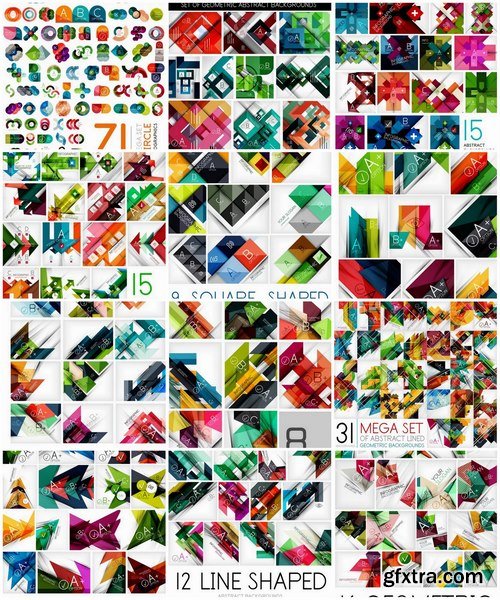 Mega collections design element - 25 Eps