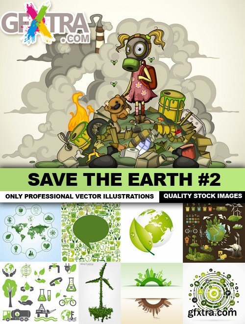 Save The Earth #2 - 25 Vector