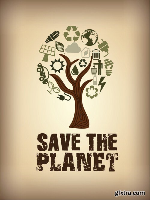 Save The Earth #2 - 25 Vector