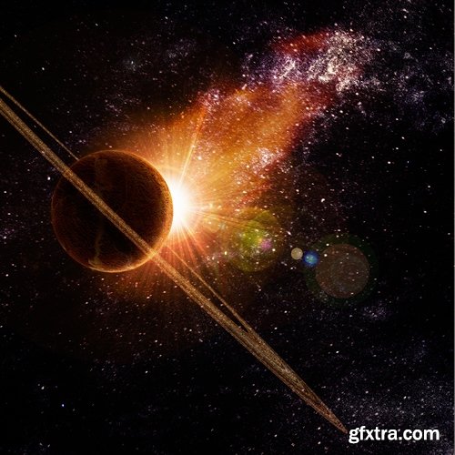 Space satellite, astronaut, planets - 25 HQ Jpg